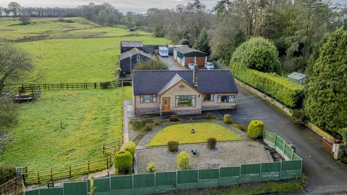 4 Bedroom Detached Bungalow For Sale In Consall Lane, Wetley Rocks, Staffordshire, ST9