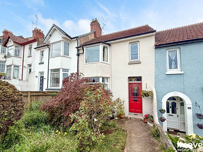 3 Bedroom Terraced House For Sale In Burridge Avenue, Torquay, TQ2