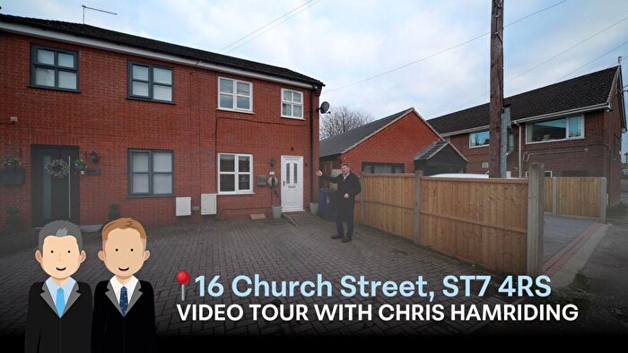 2 Bedroom Semi Detached House For Sale In Church Street, Rookery, ST7