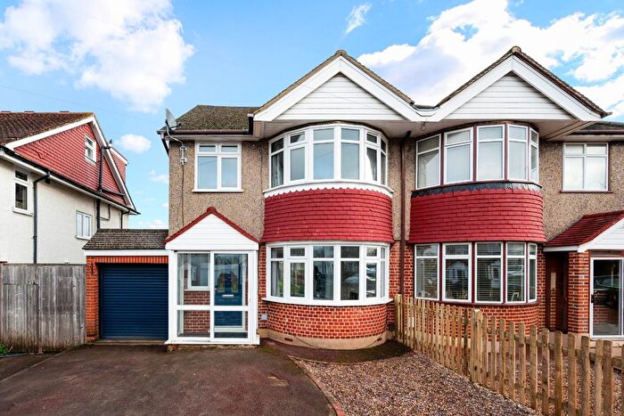 4 Bedroom Semi Detached House For Sale In Courtlands Drive, Ewell Court, KT19