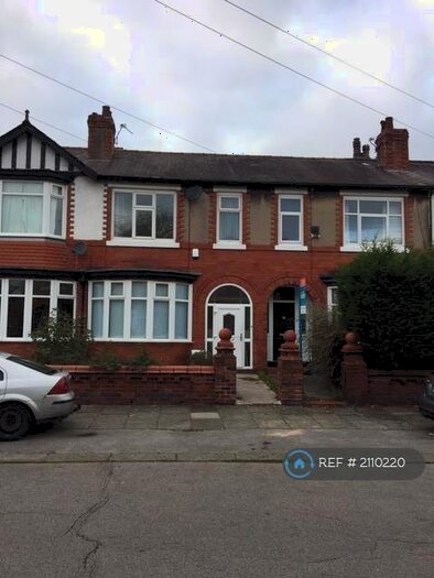 3 Bedroom Terraced House To Rent In St. Brendans Road North, Manchester, M20