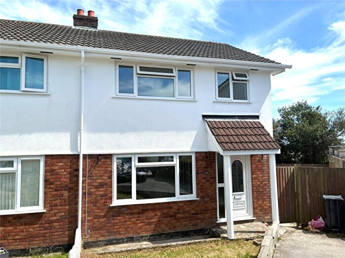 3 Bedroom Semi Detached House To Rent In Trecarne Close, St Austell, Cornwall, PL25