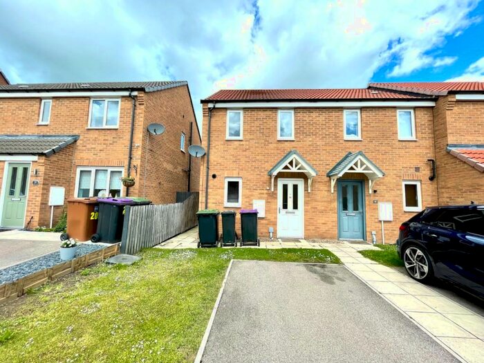 2 Bedroom Semi-Detached House To Rent In Cupola Close, North Hykeham, Lincoln, Lincolnshire, LN6