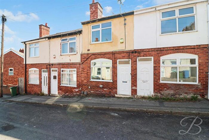 2 Bedroom Terraced House For Sale In Vickers Street, Warsop, Mansfield, NG20