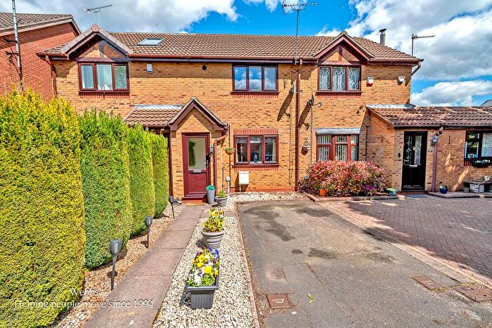 2 Bedroom Terraced House For Sale In Sandpiper Close, Hednesford, Cannock, WS12