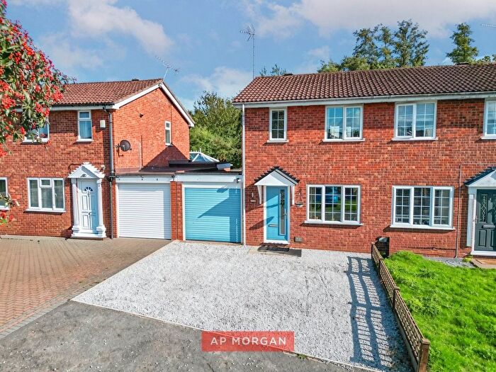 2 Bedroom Semi-Detached House For Sale In Moorgate Close, Church Hill North, Redditch, Worcestershire, B98