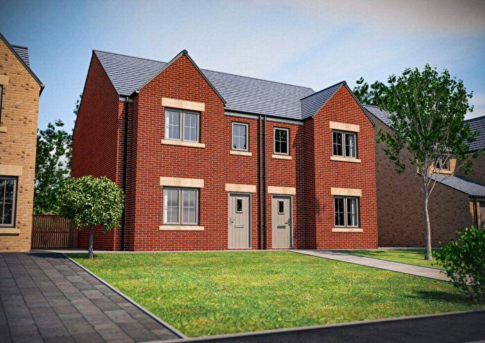3 Bedroom Semi Detached House For Sale In The Beldon At Towerburn View (Wynyard Homes), Alnwick, NE66
