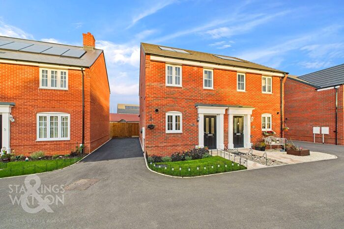 2 Bedroom Semi Detached House For Sale In Oak Lawn, Eye, Diss, IP23