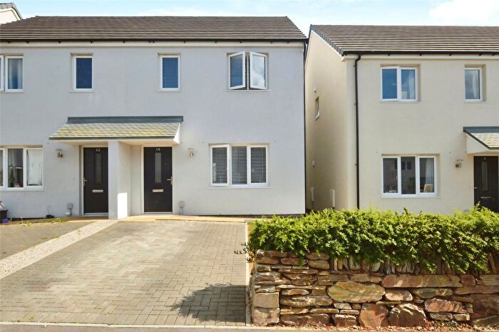 2 Bedroom Semi Detached House For Sale In Cricket Field Crescent, Hayle, Cornwall, TR27