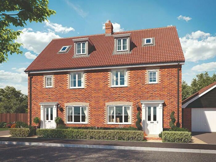 3 Bedroom Semi-Detached House For Sale In Wickham Market, Suffolk, IP13