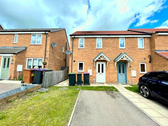 2 Bedroom Terraced House To Rent In Cupola Close, North Hykeham, Lincoln, Lincolnshire, LN6