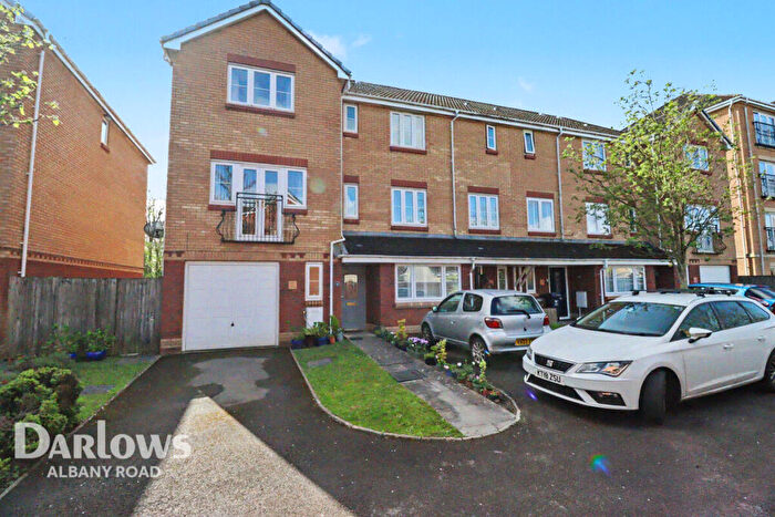 4 Bedroom Town House For Sale In Wyncliffe Gardens, Cardiff, CF23