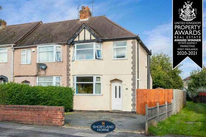 3 Bedroom End Of Terrace House To Rent In John Grace Street, Cheylesmore, Coventry, CV3