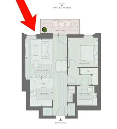 1 Bedroom Flat To Rent In Cascade Way, London, W12