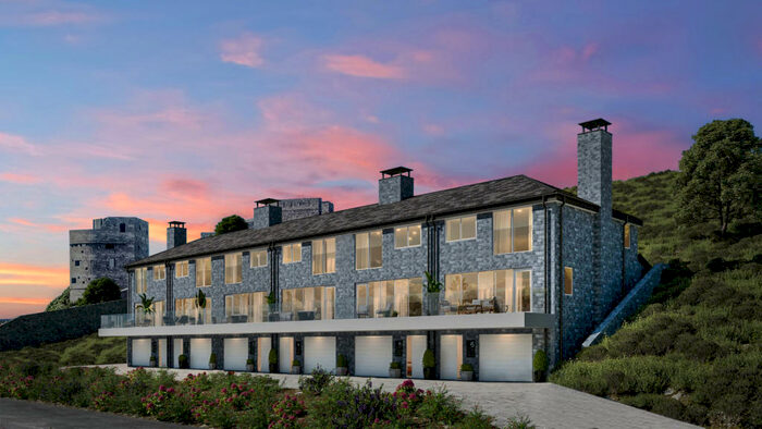 3 Bedroom Terraced House For Sale In Palmerston Court, Fort Bovisand, South Hams, Devon, PL9