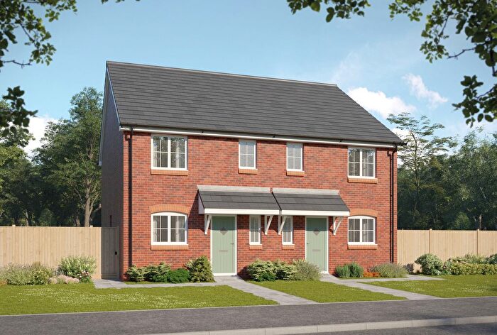 3 Bedroom Semi-Detached House For Sale In "The Trussel " At The Wood, Longton, Stoke-On-Trent, ST3