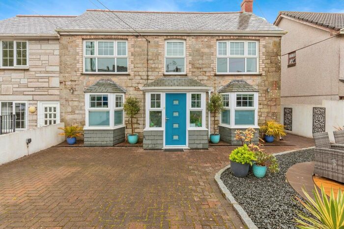 3 Bedroom Semi-Detached House For Sale In Churchtown Road, St. Stephen, St. Austell, Cornwall, PL26