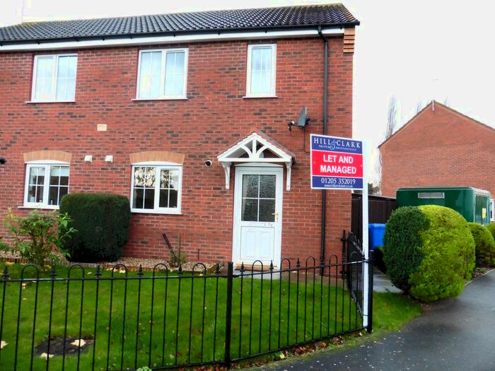 2 Bedroom Semi-Detached House To Rent In Blacksmiths Grove, Fishtoft, Boston, PE21
