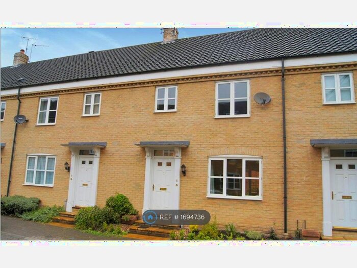 3 Bedroom Terraced House To Rent In Boughton Way, Bury St Edmunds, IP33