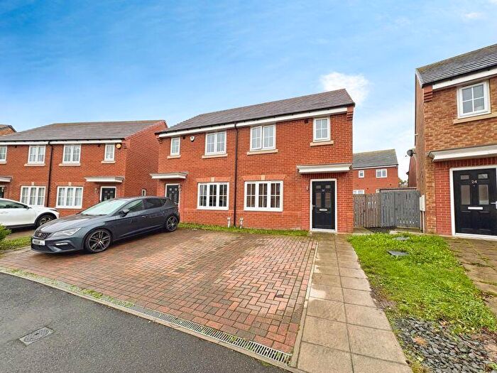 2 Bedroom Semi-Detached House For Sale In Violet Drive, Blyth, NE24