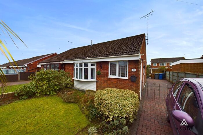 2 Bedroom Semi-Detached Bungalow For Sale In Hallam Road, Uttoxeter, Staffordshire, ST14