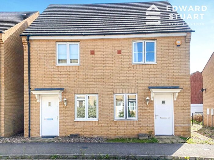 2 Bedroom Semi-Detached House For Sale In Apollo Avenue, Peterborough, Cambridgeshire, PE2