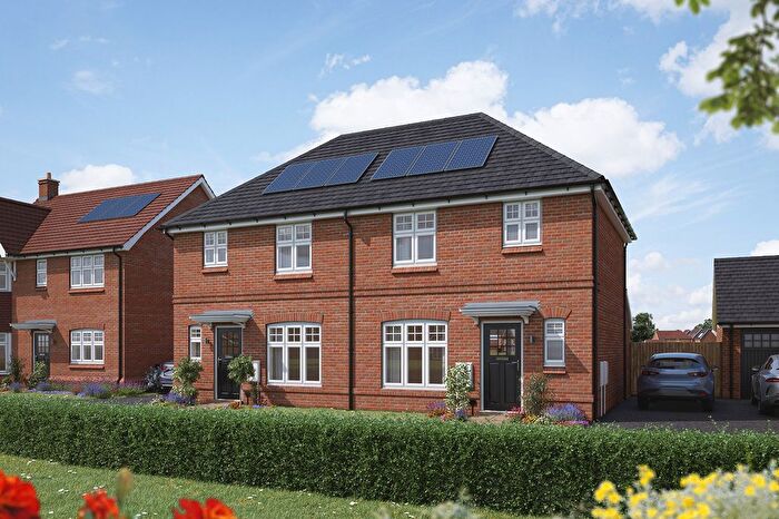 3 Bedroom Semi Detached House For Sale In "The Longford" At Pickford Green Lane, Allesley, Coventry, CV5