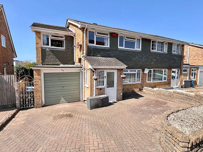 4 Bedroom Semi Detached House For Sale In Scarf Road, Canford Heath, Poole, BH17