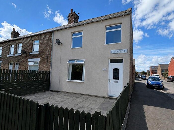 2 Bedroom End Of Terrace House To Rent In Sycamore Street, Ashington, Northumberland, NE63