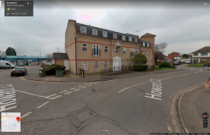 1 Bedroom Flat To Rent In Howard Close, Waltham Abbey, Essex, EN9