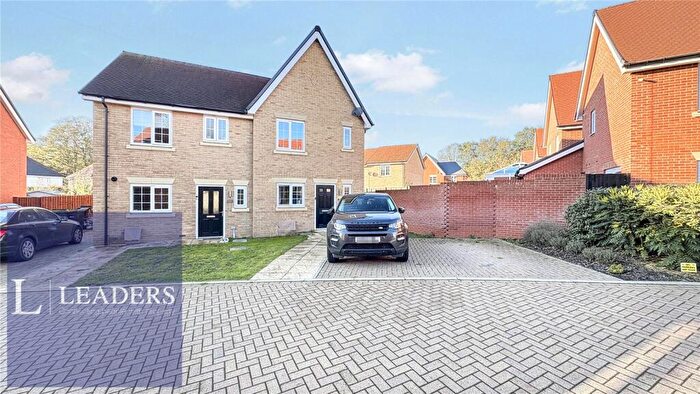 2 Bedroom Semi-Detached House For Sale In Nightingale Drive, Halstead, Essex, CO9
