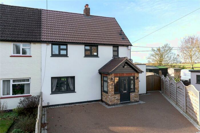 3 Bedroom Semi-Detached House For Sale In St. Martins Close, White Roding, Dunmow, Essex, CM6