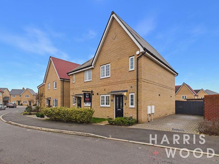 2 Bedroom Semi Detached House For Sale In Flemming Way, Witham, Essex, CM8