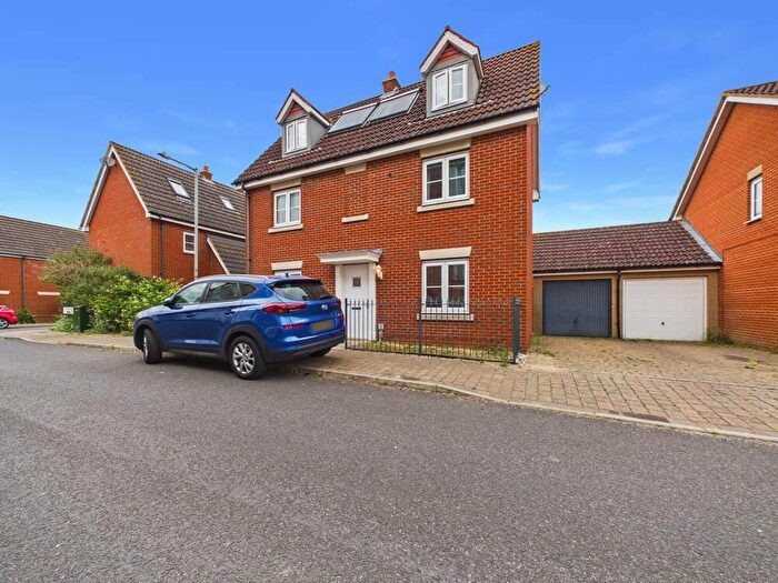 4 Bedroom Detached House To Rent In Provan Court, Ipswich, Suffolk, IP3