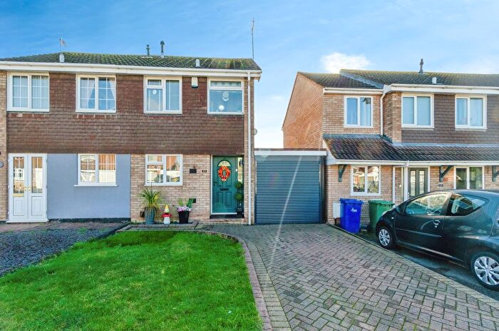 2 Bedroom Semi-Detached House For Sale In Otterburn Close, Cannock, Staffordshire, WS12