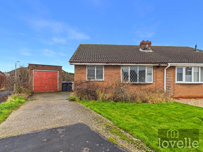 2 Bedroom Semi-Detached Bungalow For Sale In Eagle Close, Mablethorpe, LN12