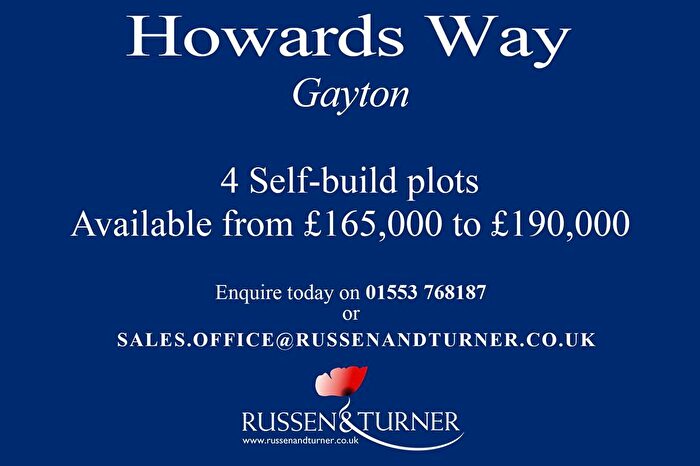 Land For Sale In Howards Way, Gayton, PE32