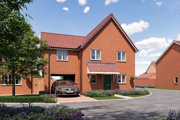 4 Bedroom Detached House For Sale In "The Rosefinch" At Barker Close, Bishop's Stortford, CM23