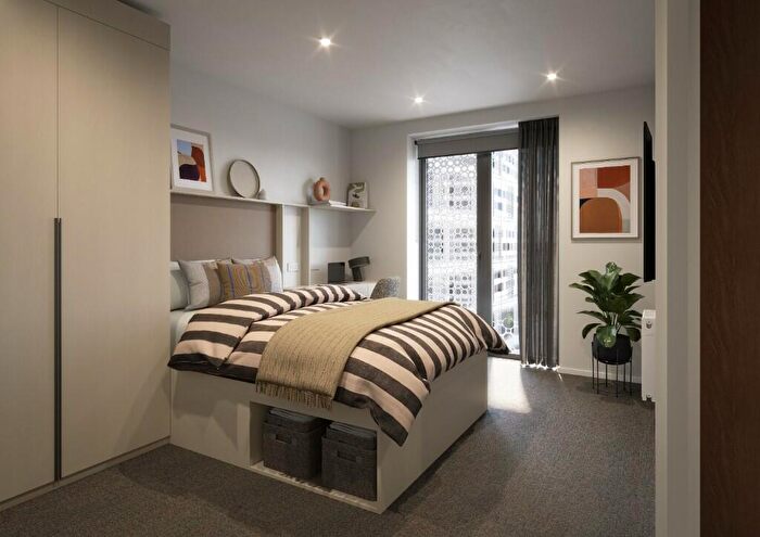 1 Bedroom Apartment To Rent In Square Gardens, Wilmott Street, Manchester, Greater Manchester, M15