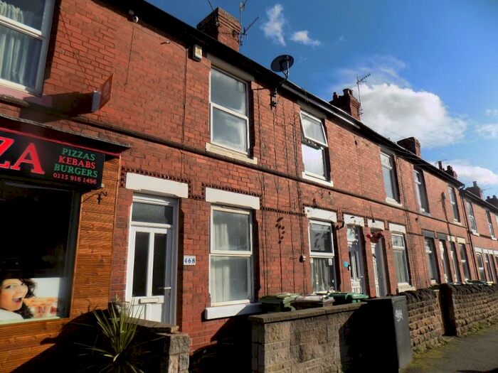 2 Bedroom Terraced House To Rent In Vernon Road, Nottingham, Nottinghamshire, NG6