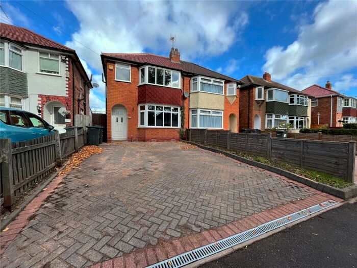 2 Bedroom Semi-Detached House To Rent In Cranes Park Road, Birmingham, West Midlands, B26
