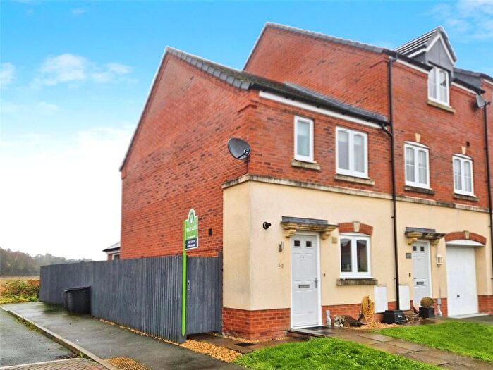2 Bedroom Semi-Detached House For Sale In Thomas Penson Road, Gobowen, Oswestry, Shropshire, SY11