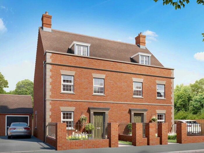 4 Bedroom End Of Terrace House For Sale In "The Appletree" At Stourhead Drive, Towcester, NN12
