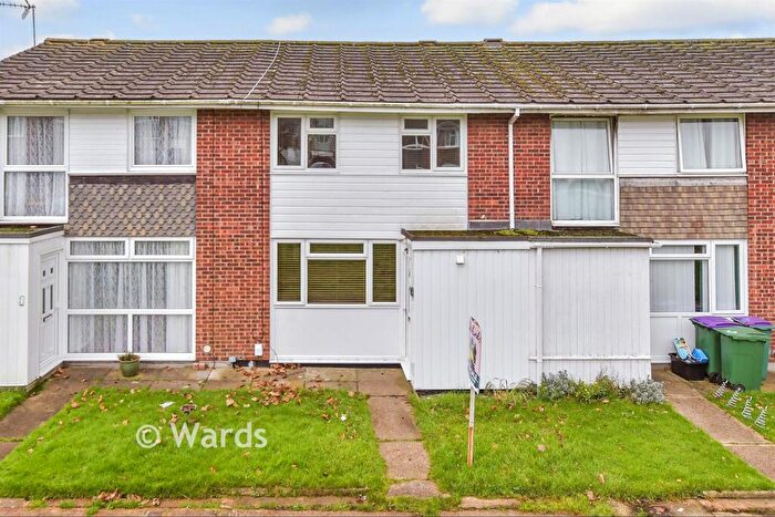 3 Bedroom Terraced House For Sale In Brambley Crescent, Folkestone, Kent, CT20