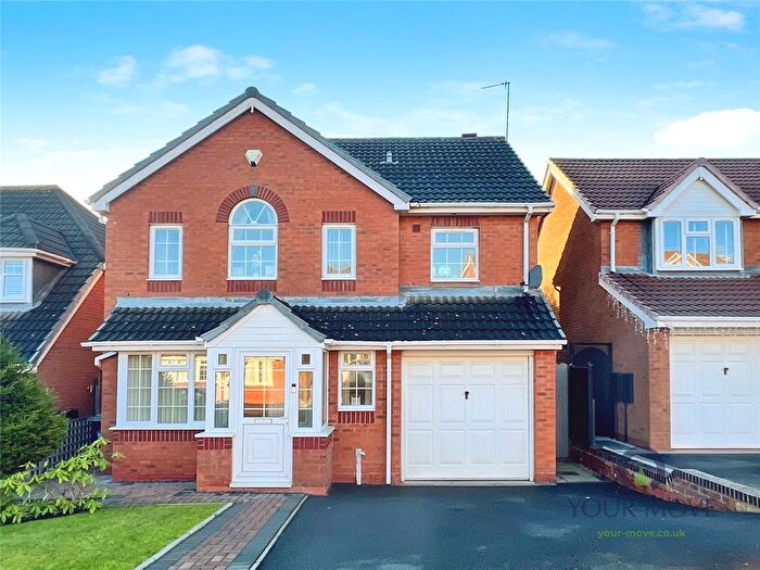 4 Bedroom Detached House For Sale In Winchcombe Close, Dudley, West Midlands, DY1