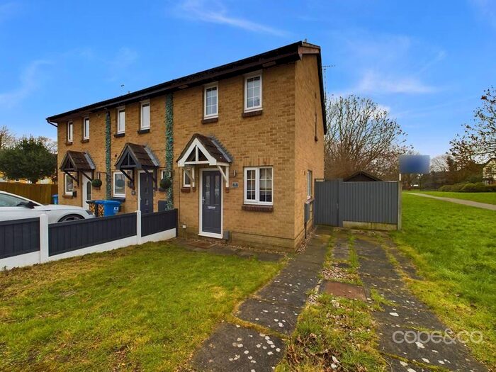 2 Bedroom End Of Terrace House To Rent In Bassingham Close, Oakwood, Derby, Derbyshire, DE21