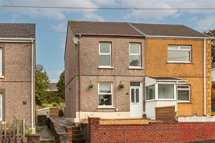 2 Bedroom Semi-Detached House For Sale In Cefn Road, Bonymaen, Swansea, SA1