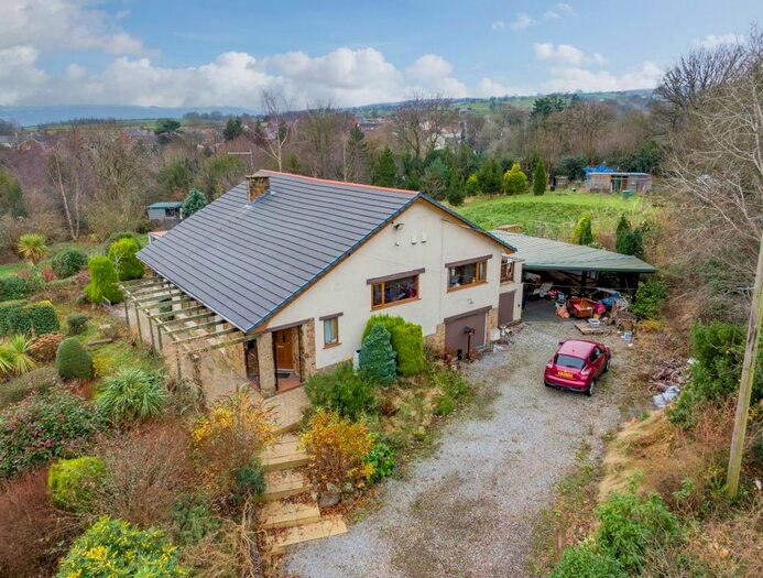 4 Bedroom Detached House For Sale In Rhos Y Fedwen, Poplar Road, Pen-Y-Cae, Wrexham, Clwyd LL14