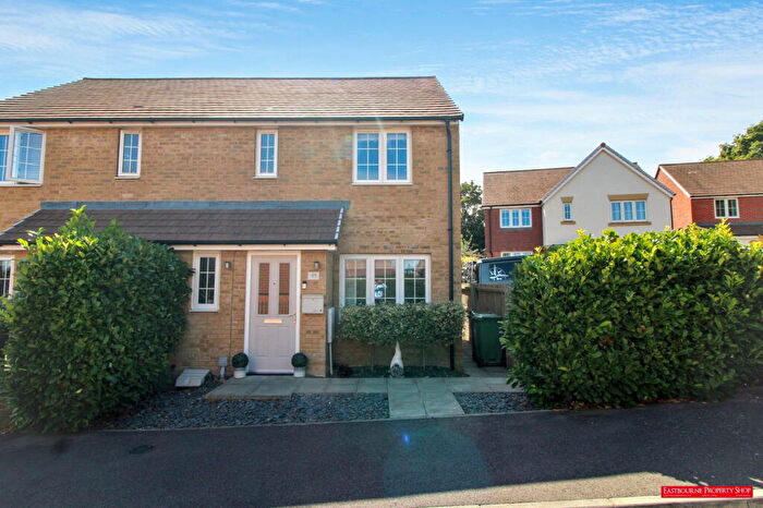 3 Bedroom Semi-Detached House For Sale In Red Clover Close, Stone Cross, Pevensey, BN24