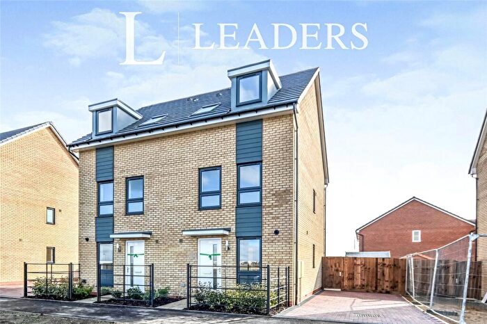 3 Bedroom Terraced House To Rent In Four Acre Drive, Houghton Conquest, Bedford, MK45